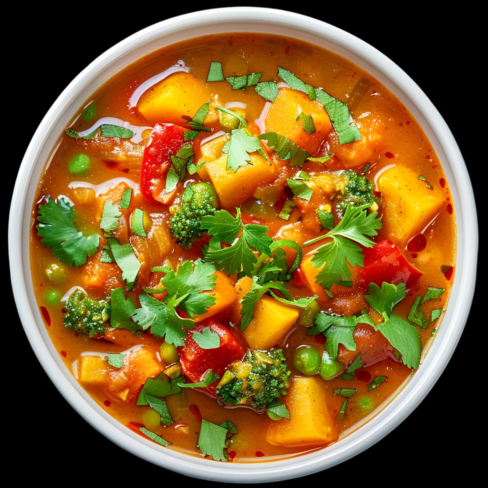 Kerala Vegetable Istew — prepared dish