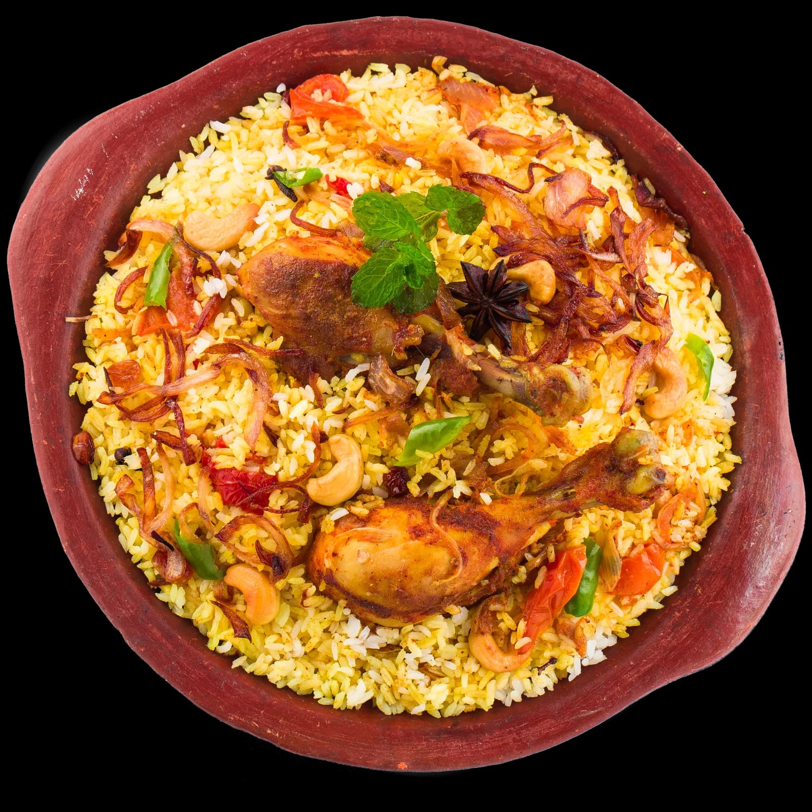 Coconut Biryani Masala Base — prepared dish