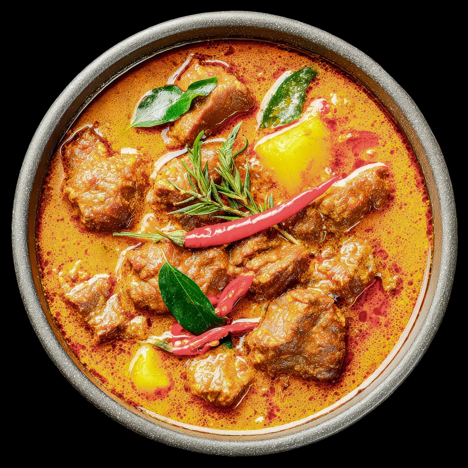 Kerala Beef Curry (Nadan Beef) — prepared dish